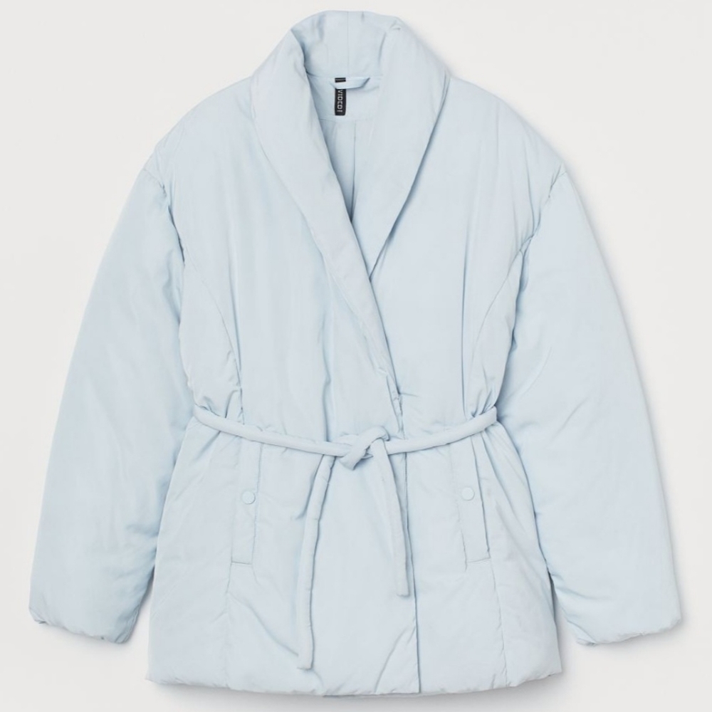 H&M Padded Jacket with Belt